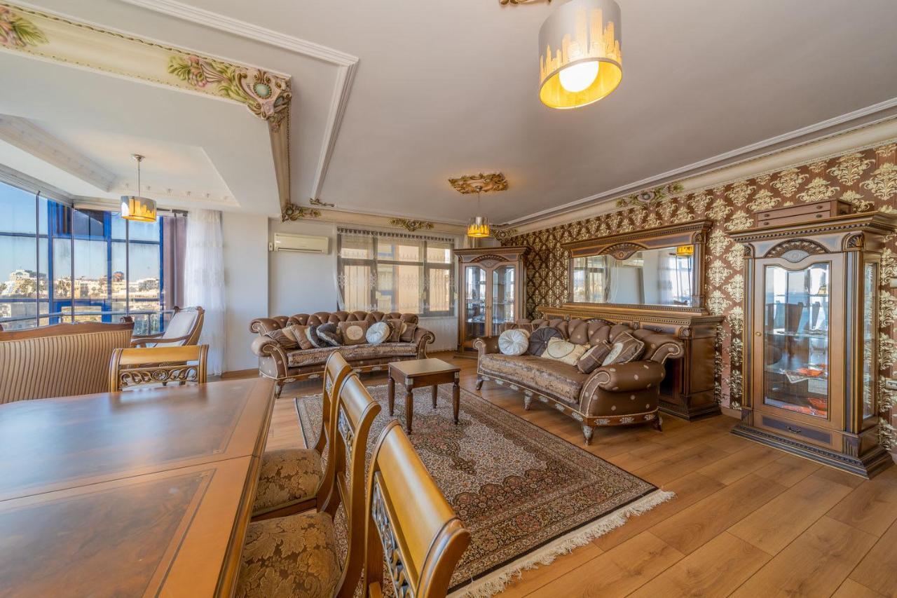 Lovely Flat With Sea View Near Beach In Muratpasa Antália Exterior foto